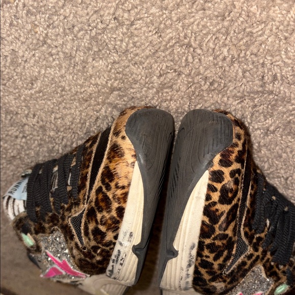 Golden Goose Leopard and Black Sneakers - Picture 11 of 11
